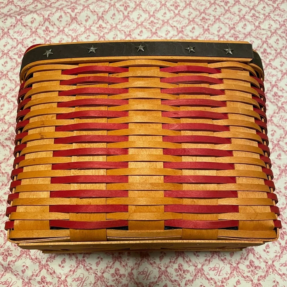 Bundle of 2 2001 Longaberger Baskets American